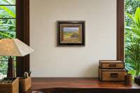 Elyu Impressions Series 2 by Victor Kim Naquila in a Filipino home office