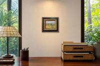 Elyu Impressions Series 3 by Victor Kim Naquila in a Filipino home office