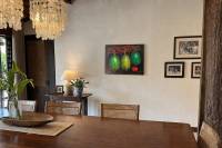 Bounty in Bold Colors shown in a Filipino dining room