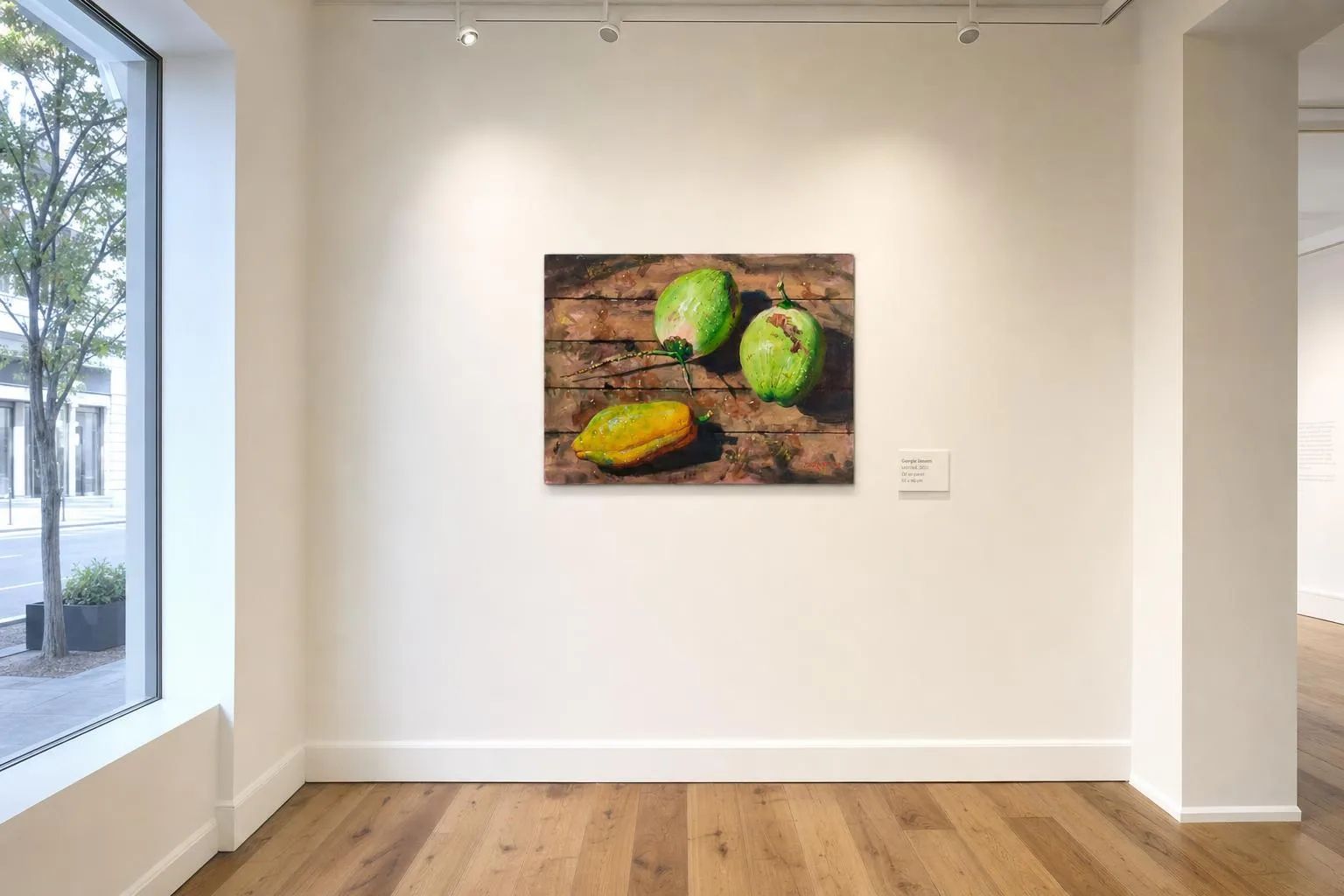 Fruits From the Province shown in a gallery wall