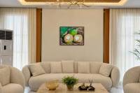 Halved #2 by Felix Catarata in an elegant family living room