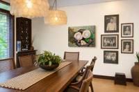 Fresh Buko shown in a dining room