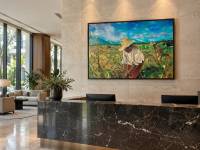 Rhythm in a hotel reception