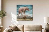 Colossal Guardians Segunda by Lea Luminarias in a modern living room