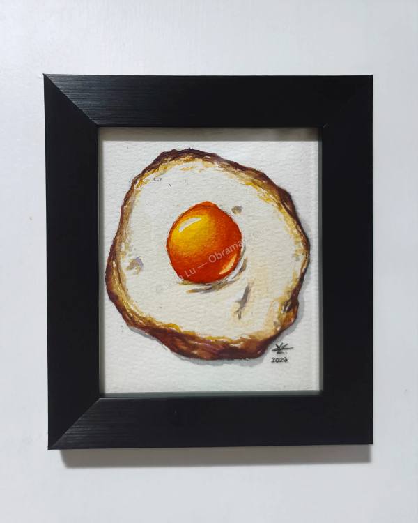 Itlog (2026) by Eula, Framed