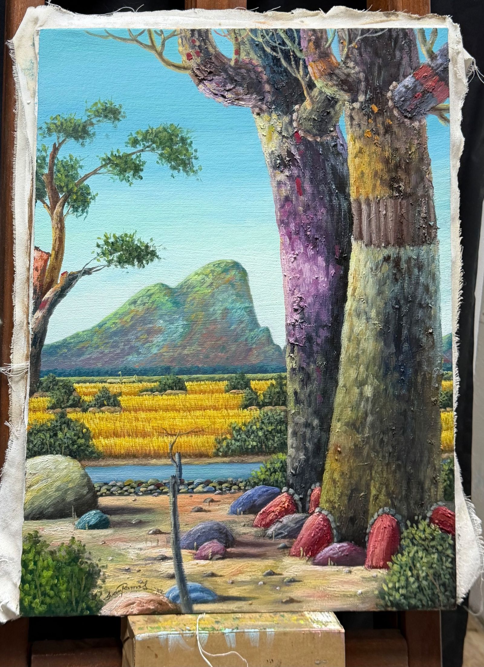 Ube tree — Detail