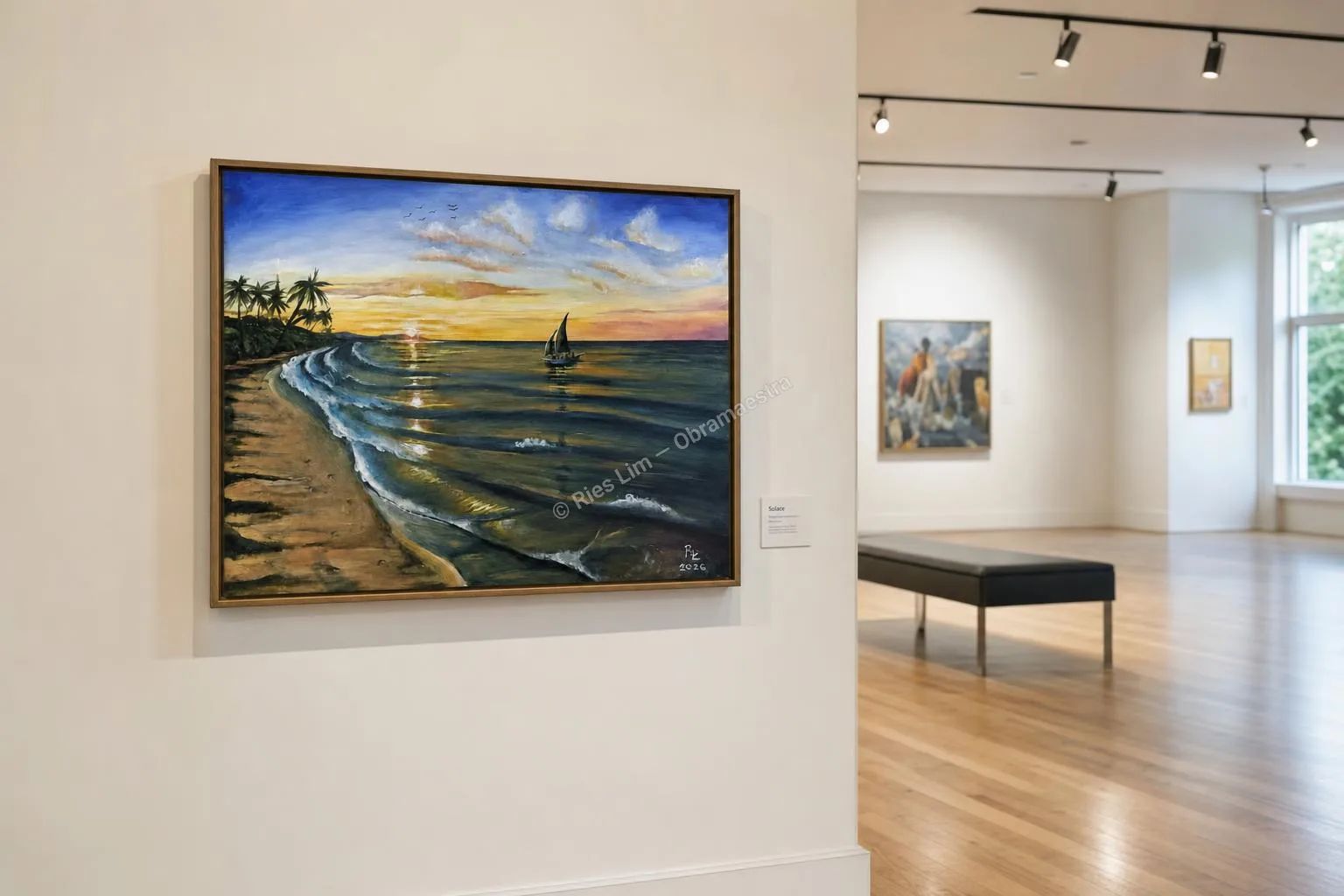 Solace shown in a room setting