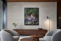 Laba sa Batis 01 by Gabriel ( Gabz) Alcantara Mendiola, Jr. in a modern corporate lounge