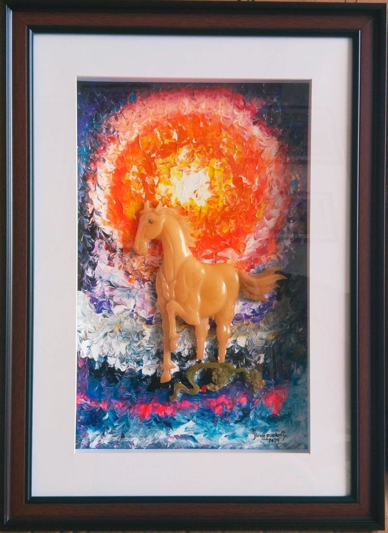 Stallion of the Solar Flare
