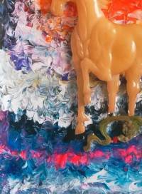 Stallion of the Solar Flare detail shot