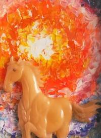 Stallion of the Solar Flare detail shot2