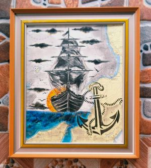 The Anchor of Tortuga (A Mediterranean Sanctuary) by Jorge Fuedan Jr.