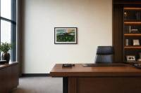 Golden Fields-Harvest shown in an office