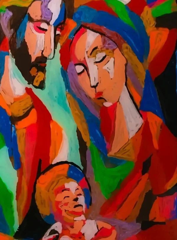 The Holy Family Artwork detail shot2