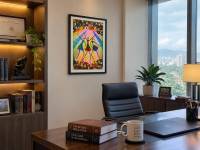 Kaleidoscope Souls in an Executive Office