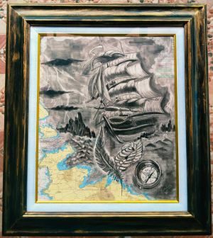 Sailing the Grid Lines by Jorge Fuedan Jr.