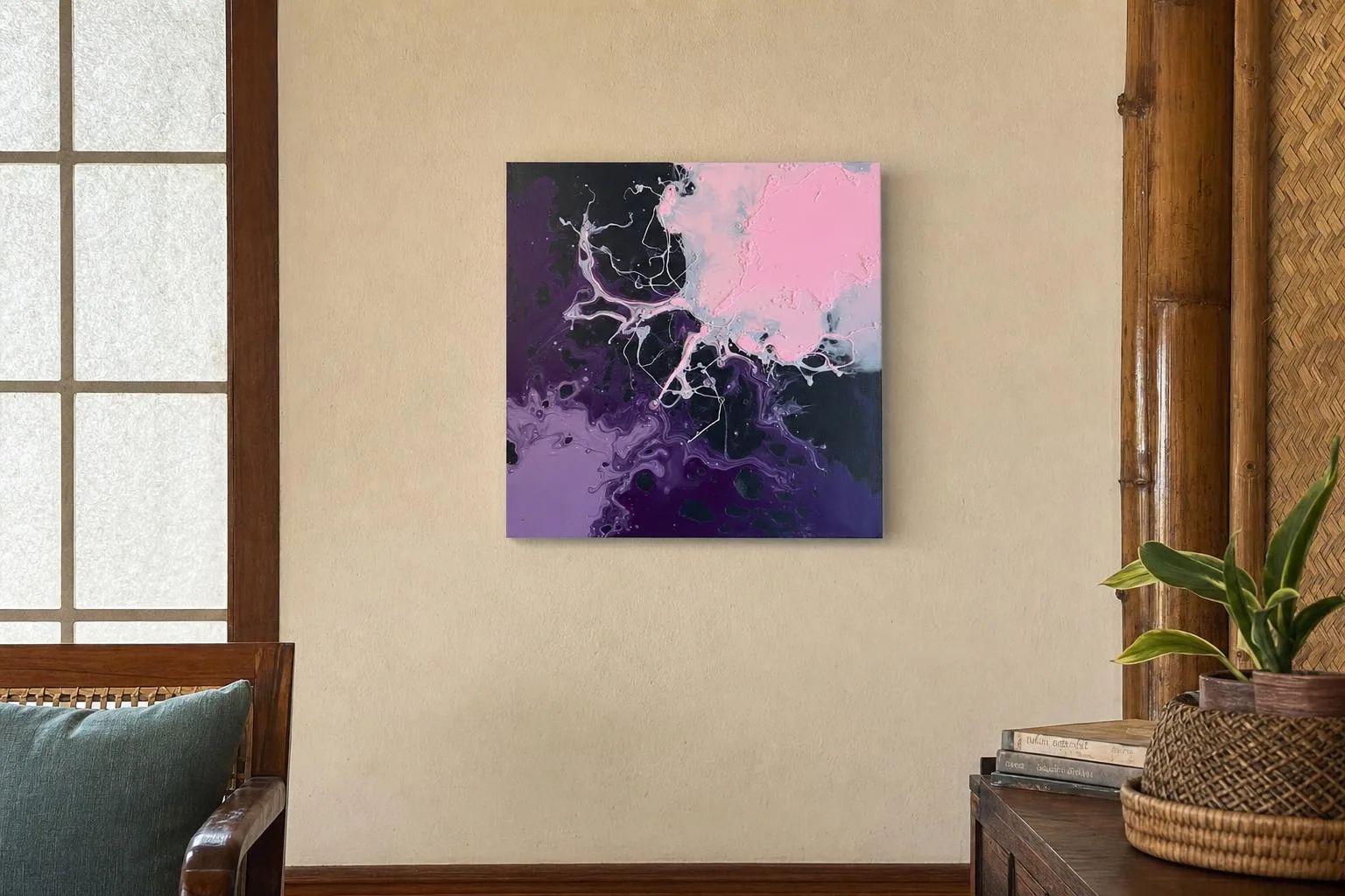 Dopamine by Paul Dabuco in a Filipino living room