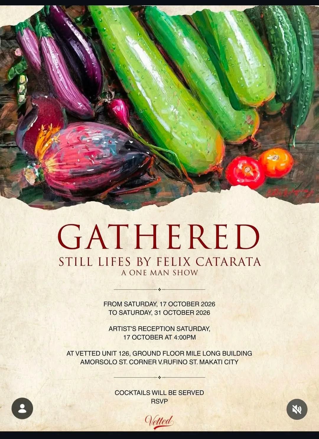 Gathered: Still Lifes by Felix Catarata